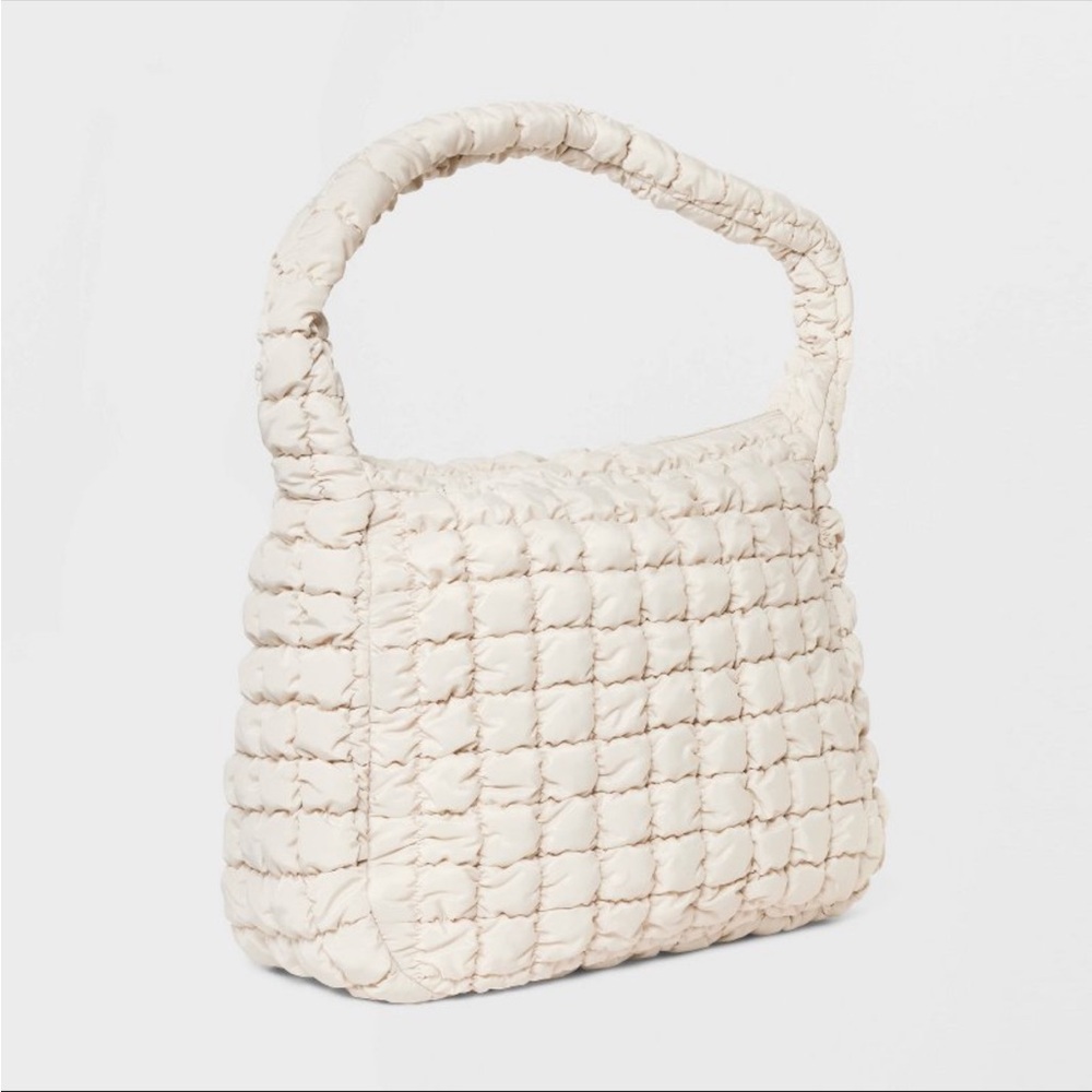 Wild Fable Cream Quilted Women's Tote